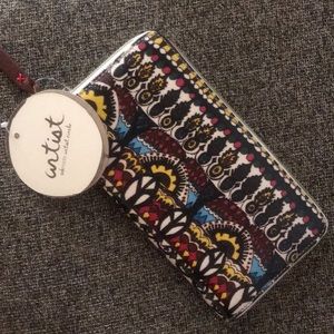 Multi colored wallet